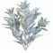 23" Artificial Lamb's Ear Bush – Faux Greenery Stems for Wreaths, Centerpieces & Farmhouse Decor